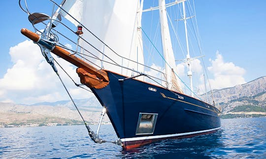 Charter this 114' Sailing Gulet for 6 Person in Dubrovnik - Stylish and Comfortable Floating Hotel