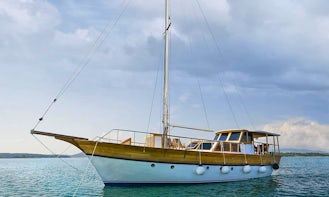 69' Sailing Gulet with Experienced and Guest Satisfaction-Oriented Service Crew in Murter