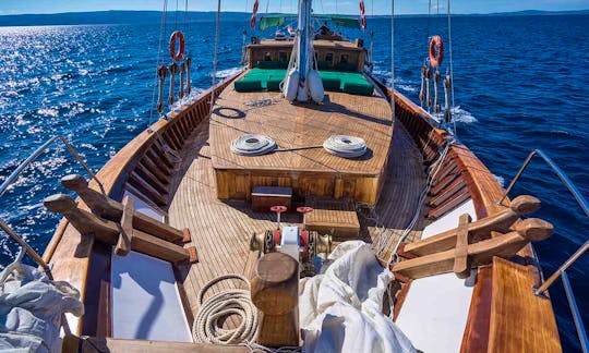 Cruise with One of the Biggest Gulet in the Region - Charter this 86' Sailing Gulet for 14 Person!
