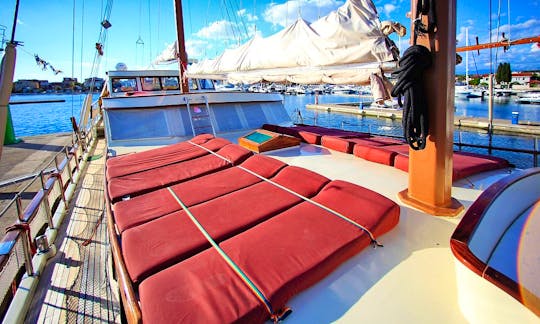 Crewed Charter - 92' Sailing Gulet with Spacious Cabins and Bathroom for 16 Person in Trogir