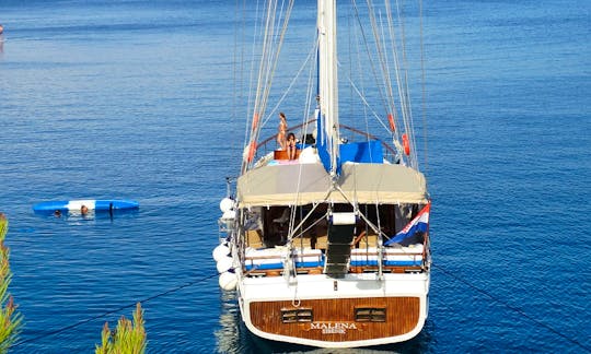 Crewed Charter on 85' Sailing Gulet "Malena" for 10 Person in Šibenik, Croatia