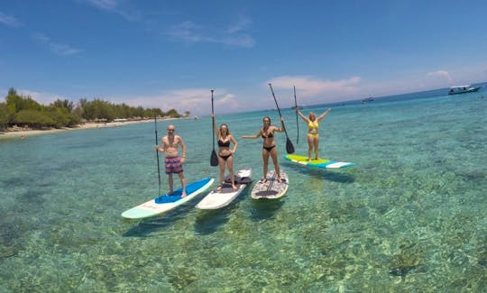 Stand Up Paddleboard Adventure in Pemenang, Nusa Tenggara Barat, Indonesia!