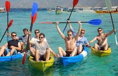 Single and Double Kayak Rental in Pemenang, Nusa Tenggara Barat, Indonesia!