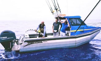 23ft "Strike Time" Fishing Boat Charter in Rarotonga, Cook Islands