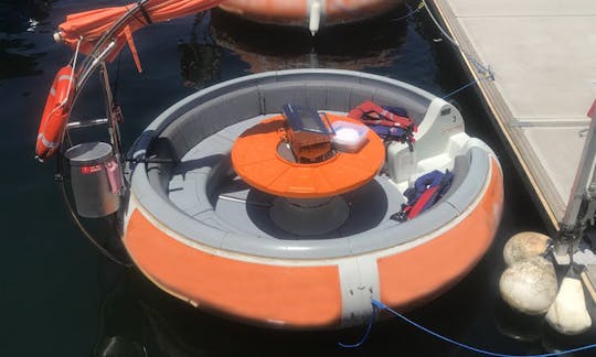 Aqua Donut BBQ Boat for 10 People in Docklands