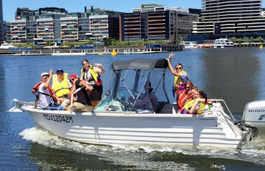 16' Polycraft Boat for 10 people in Docklands, Victoria