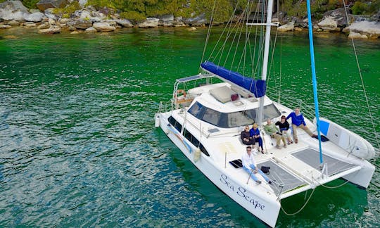 Sydney Harbour Charter on Beautiful Sailing Catamaran