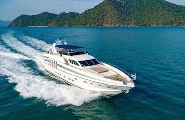 First Class Yacht Charter "Say Yes" Posillipo-rizzardi Technema 82 in Phuket, Thailand!
