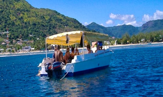 Speed Boat Excursion to Gabriel Island in Mauritius