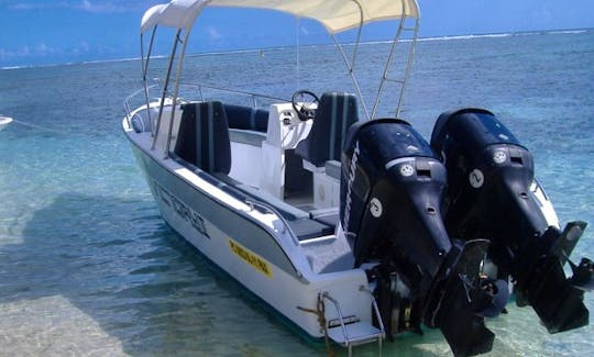 Speed Boat Excursion to Gabriel Island in Mauritius