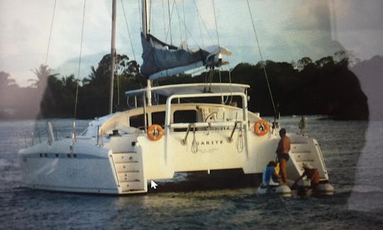 Beautiful 43' Cruising Catamaran Rental in Bahia!