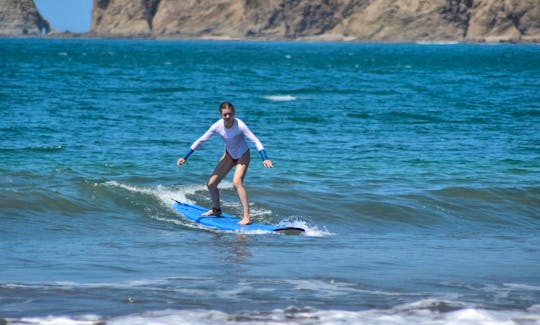Private and Group Surf Lessons with Professional Surf Instructors in Puerto Carrillo