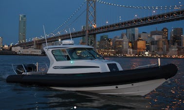 28' Protector RIB Boat Rental In San Francisco Bay Area, Richmond, Berkeley