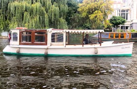 Hire "Delphine" Canal Boat In Amsterdam, Netherlands