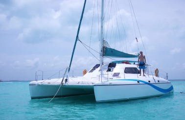 Discover Cancún Aboard The 38' MagicSea Catamaran to Isla Mujeres