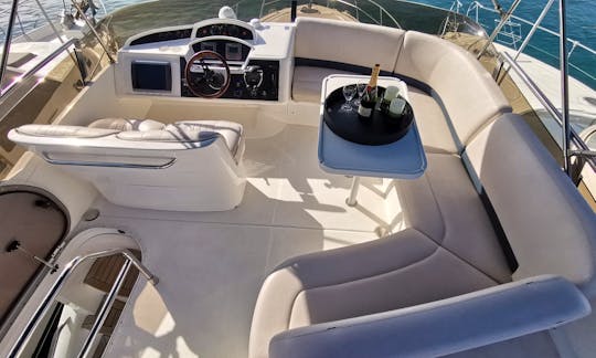 Charter a Crewed Motor Yacht Princess 42 - Touche for 6 People in Podstrana, Croatia