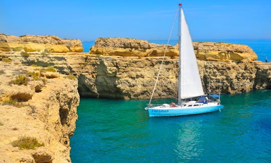 Sail the Coast from Albufeira to Benagil on 50' Finismar Cruising Monohull