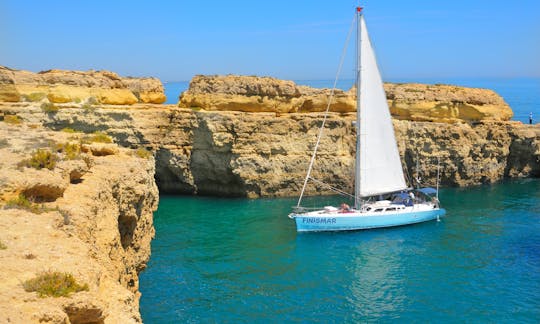 Sail the Coast from Albufeira to Benagil on 50' Finismar Cruising Monohull