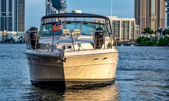 36' Sea Ray Express Cruiser Motor Yacht Rental in North Miami Beach, Florida