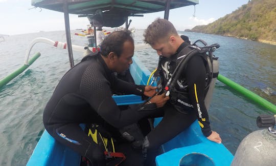 Try Scuba Diving at Padang Bai, Bali