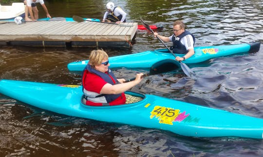 Explore Jyväskylä, Finland on a kayak with friends!