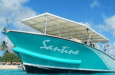 Charter the 40' Santino Center Console in Simpson Bay, Sint Maarten