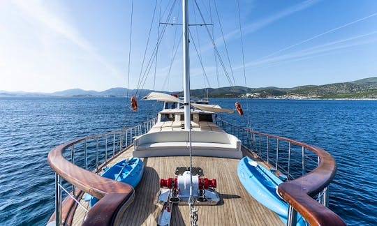 24 Meters 4 Cabin Luxury Gullet For Charter in Bodrum, Turkey