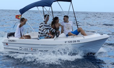 Rent this DIPOL D-400 F1RST Boat for 5 Guests in Puerto Colón, Costa Adeje Spain