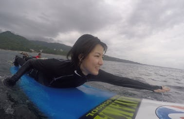 Semi-private Surf Lesson in Senggigi Lombok, Indonesia