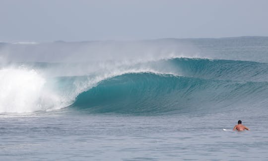 Enjoy Surf Charter in Padang, Indonesia on 70' Wave Hunter Power Mega Yacht