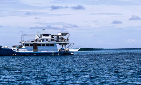 Enjoy Surf Charter in Padang, Indonesia on 70' Wave Hunter Power Mega Yacht