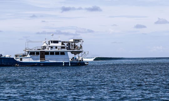 Enjoy Surf Charter in Padang, Indonesia on 70' Wave Hunter Power Mega Yacht