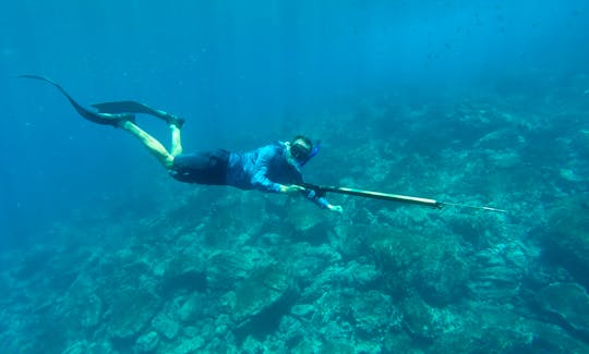 Spearfishing, Freediving, Sea scooter snorkeling! Our Panga boat is available for you inTamarindo!