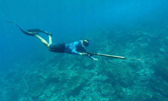 Spearfishing, Freediving, Sea scooter snorkeling! Our Panga boat is available for you inTamarindo!