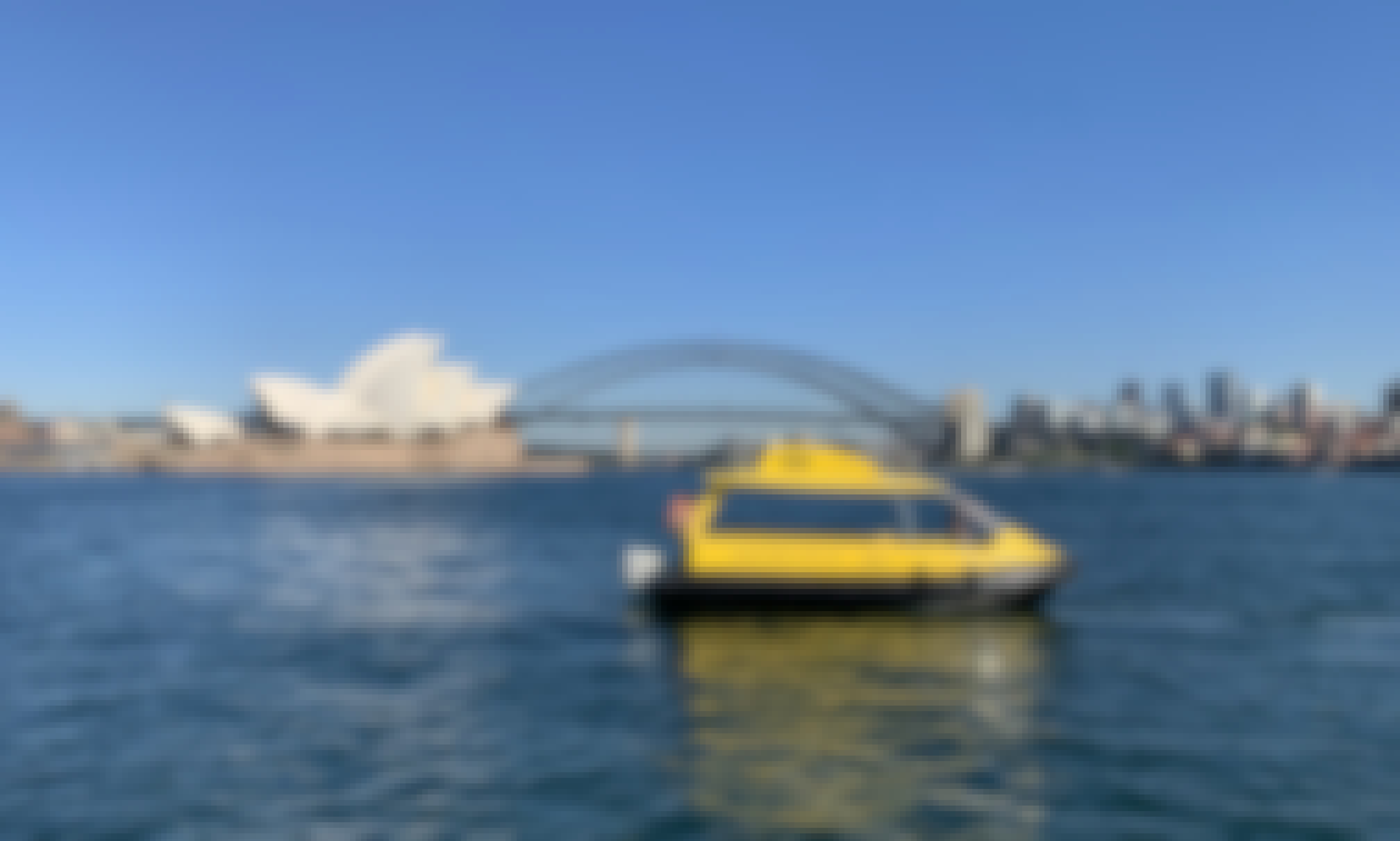 Sydney Harbour Water Taxi For Up To 16 Passengers Getmyboat