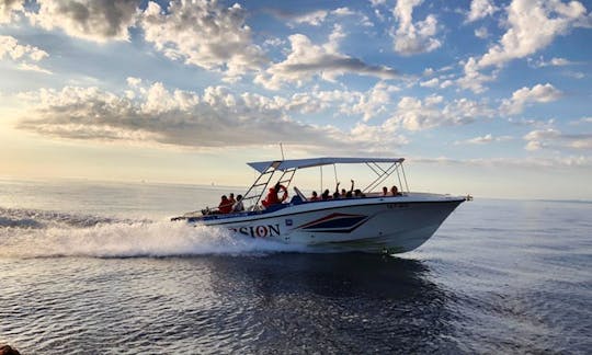 Mercan 34 Excursion for 12 People in Bol, Hvar and Milna, Croatia!