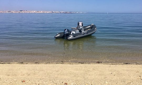 Rent 3D Tender X-Pro 535 RHIB for 10 People in Quarteira, Faro