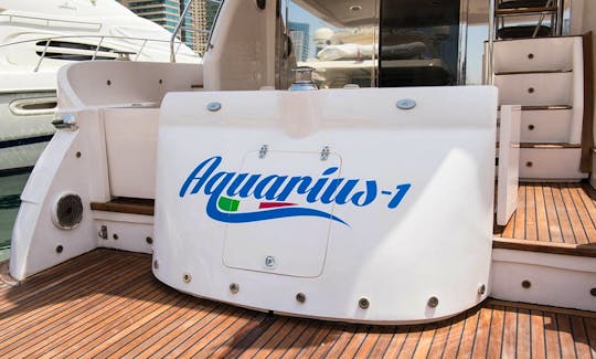 Aquarius-1 Power Mega Yacht Rental in Sheikh Zayed, Dubai