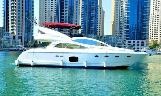 Charter the 55' Astondoa Power Mega Yacht in Sheikh Zayed, Dubai