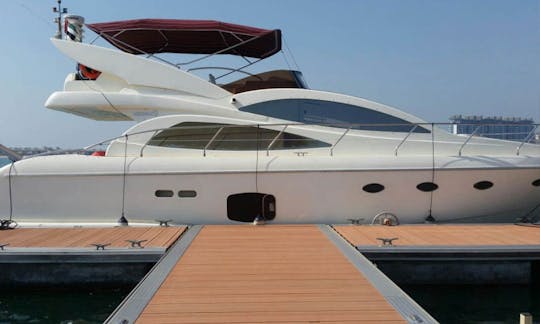 Charter the 55' Astondoa Power Mega Yacht in Sheikh Zayed, Dubai