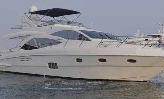 56' Majesty Power Mega Yacht Rental in Sheikh Zayed, Dubai