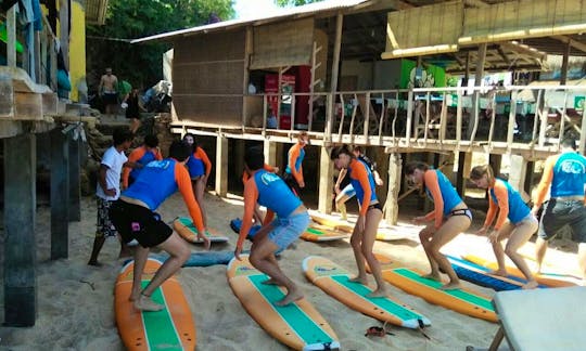 Surfing Lesson with Experienced Coaches in Bali, Indonesia!