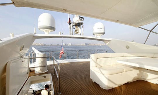 Celebrate the Holidays in Style Aboard the 85' Posillipo Power Mega Yacht in Sheikh Zayed, Dubai