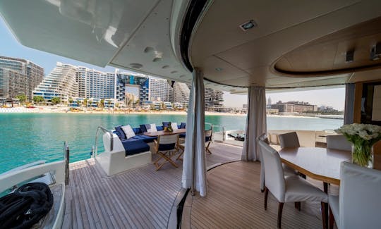 Alugue o Superyacht Azimut de 98 pés em Sheikh Zayed, Dubai