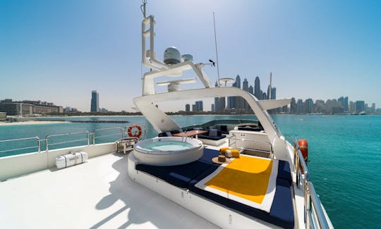 Charter the 98' Azimut Superyacht in Sheikh Zayed, Dubai