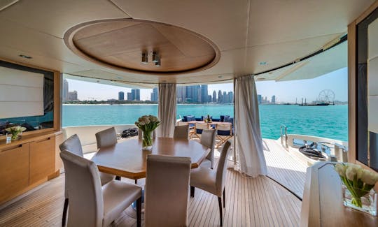 Charter the 98' Azimut Superyacht in Sheikh Zayed, Dubai