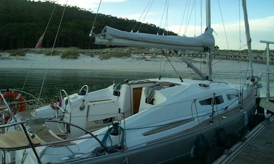 Explore the Vigo, Galicia on Elan Impression 344 Cruising Monohull