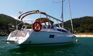 2017 Elan 40 Impression Sailing Yacht Rental in Vigo, Galicia