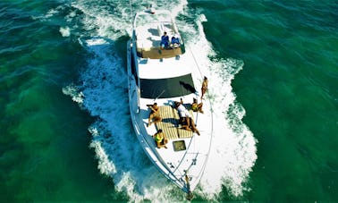 Charter Azimut con todo incluido de 47' - Playa del Carmen - Alquiler matutino