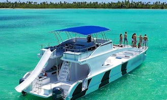 VIP 2 Levels Power Cruise!! Snorkel-Party Cruise-Slide-Pool! LUXURY EXPERIENCE VIP SELECTION EXCURSION